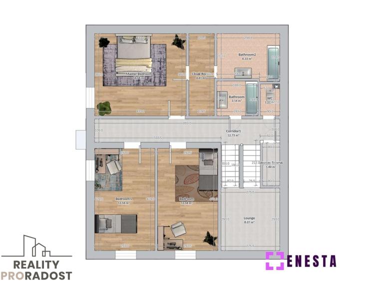 Продажа семейного дома Velké Přílepy, Smetanova 345 č. 34