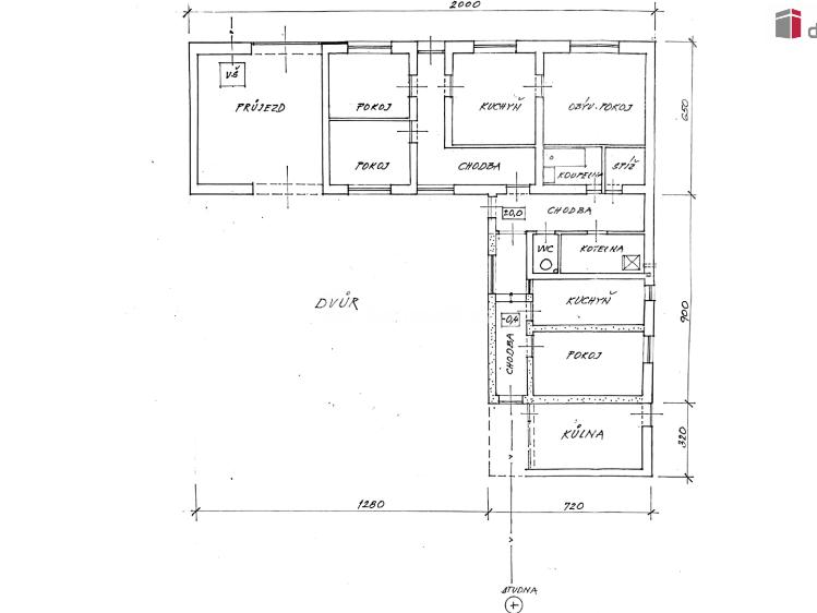 Продаж сімейного будинку Vážany č. 3