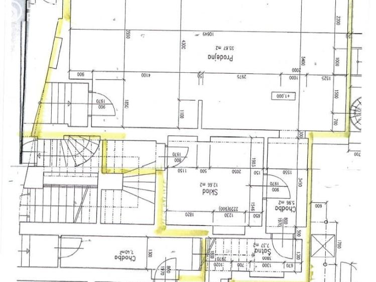Pronájem obchodního prostoru Hodonín, Štefánikova č. 7