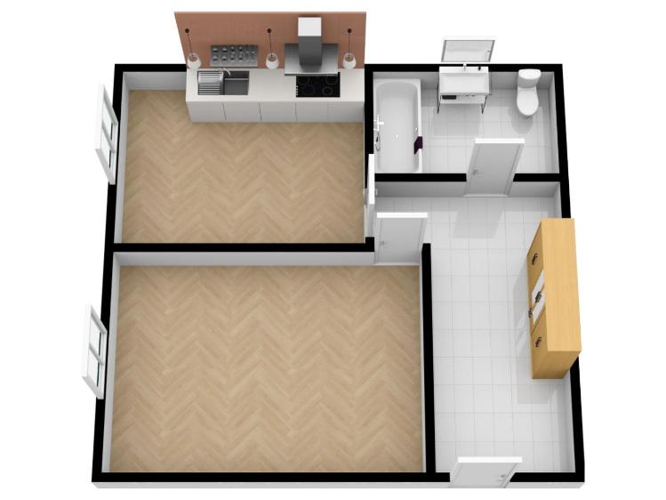 Rent apartment 2+KK Liberec, Revoluční č. 13