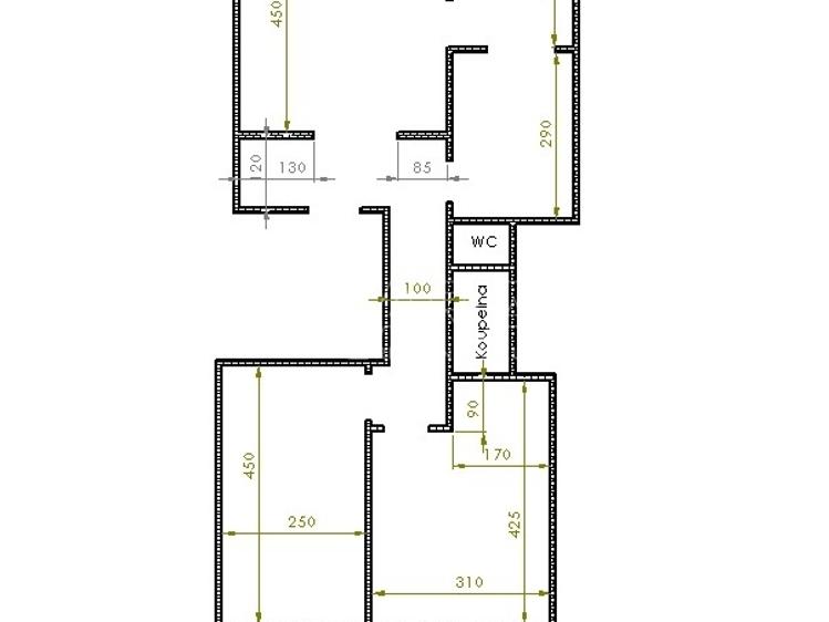 Продаж квартири 3+1 Praha, Poznaňská č. 4