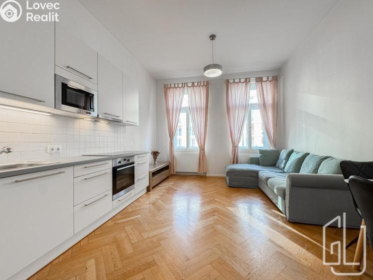 Pronájem bytu 2+KK Praha, Kaizlovy sady č. 13