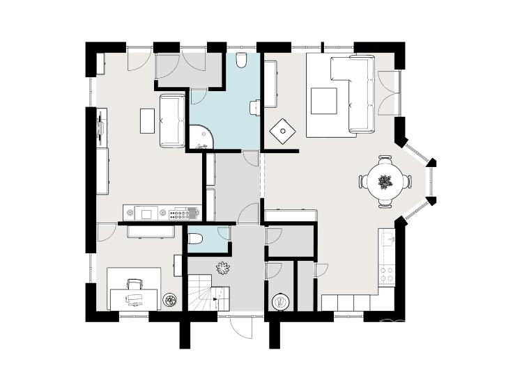 Sale family house Nová Ves pod Pleší, Světlá 461 č. 22