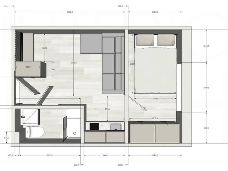 Rent apartment 2+KK Praha, Na Jarově č. 3