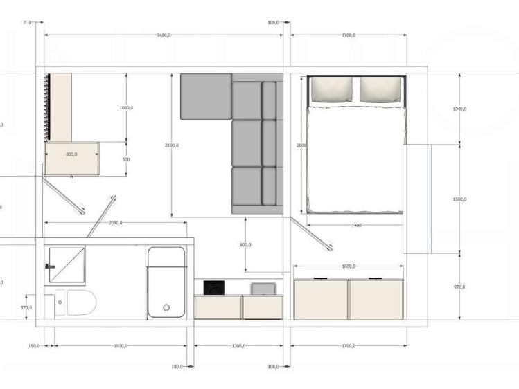 Rent apartment 2+KK Praha, Na Jarově č. 5