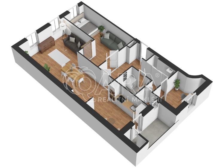 Rent apartment 3+KK Praha, Pavla Švandy ze Semčic 660/4 č. 27