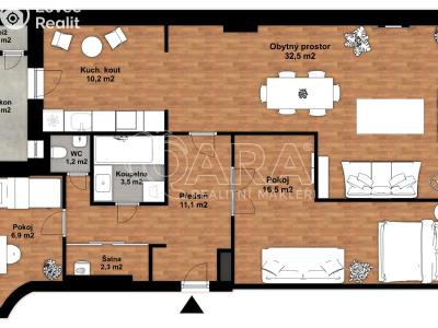 Rent apartment 3+KK Praha, Pavla Švandy ze Semčic č. 2