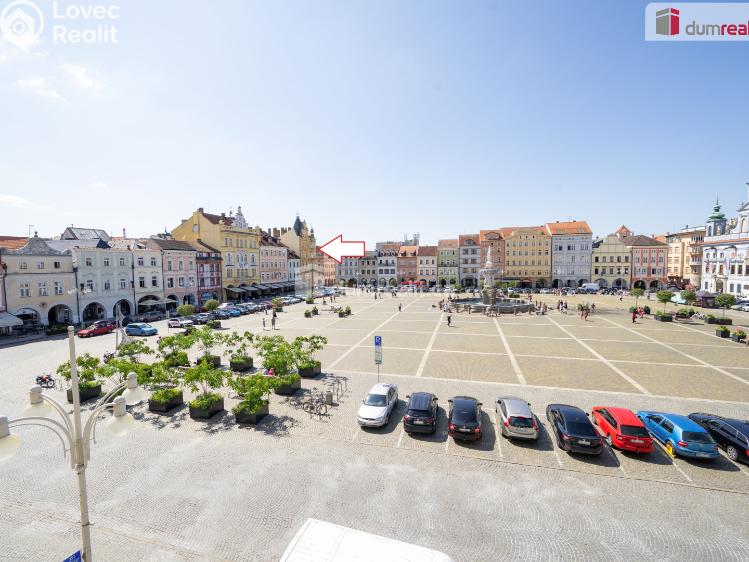 Pronájem bytu 3+KK České Budějovice, Karla IV. č. 1