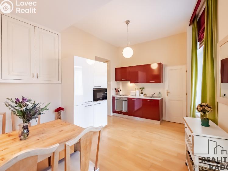 Pronájem bytu 1+1 Praha, Štěpánská č. 4