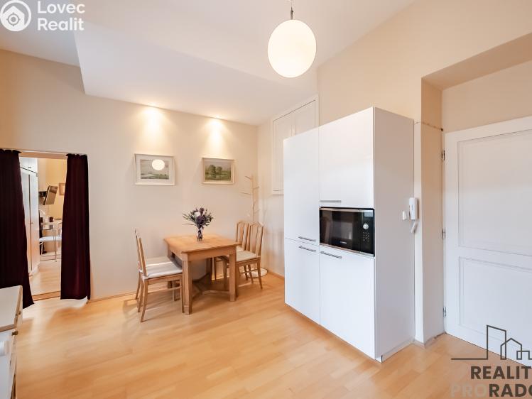 Pronájem bytu 1+1 Praha, Štěpánská č. 6