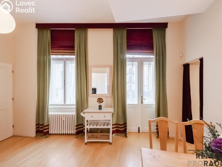 Pronájem bytu 1+1 Praha, Štěpánská č. 7