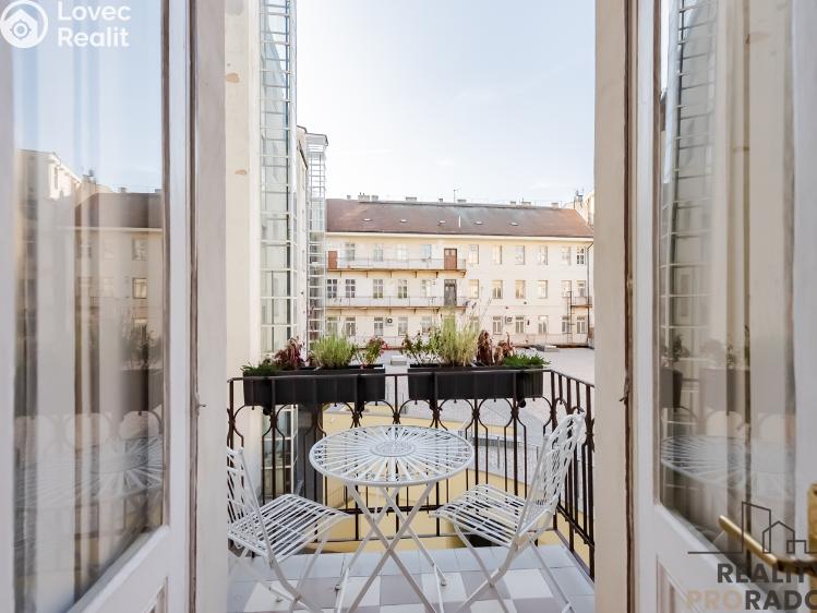 Pronájem bytu 1+1 Praha, Štěpánská č. 9