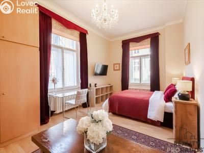 Pronájem bytu 1+1 Praha, Štěpánská č. 1