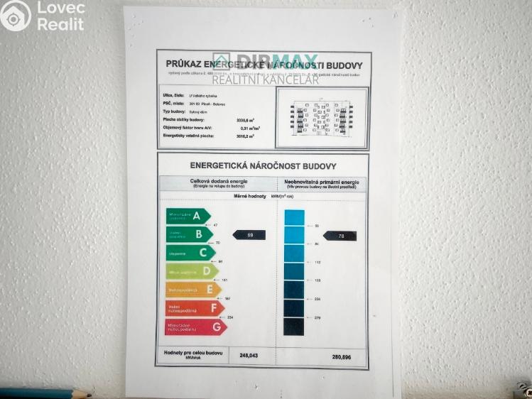 Pronájem bytu 2+KK Plzeň, U Velkého rybníka 2285/46 č. 22