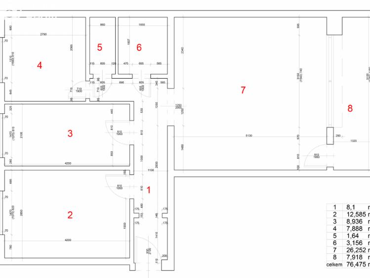 Продажа квартиры 4+KK Praha, Tupolevova 472 č. 31
