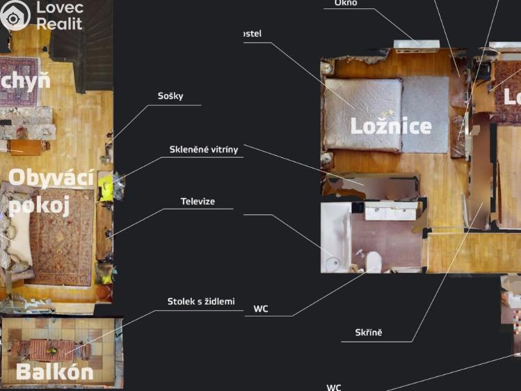 Продажа квартиры 3+KK Praha, Drtinova č. 7