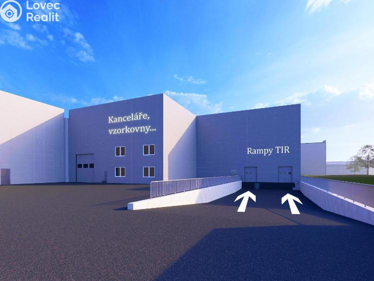 Pronájem skladového prostoru Hostomice č. 4