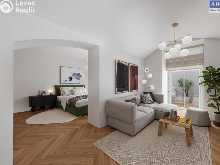 Sale apartment 2+KK Praha, Na výšinách č. 3