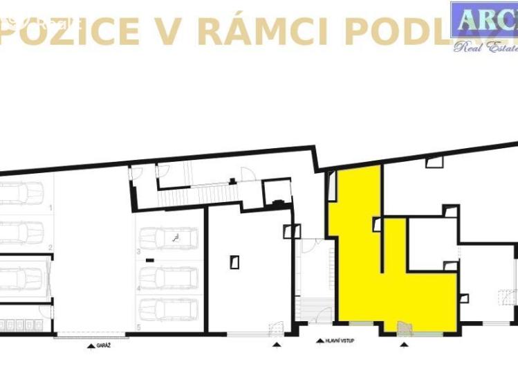 Sale commercial space Praha, V Horkách č. 4