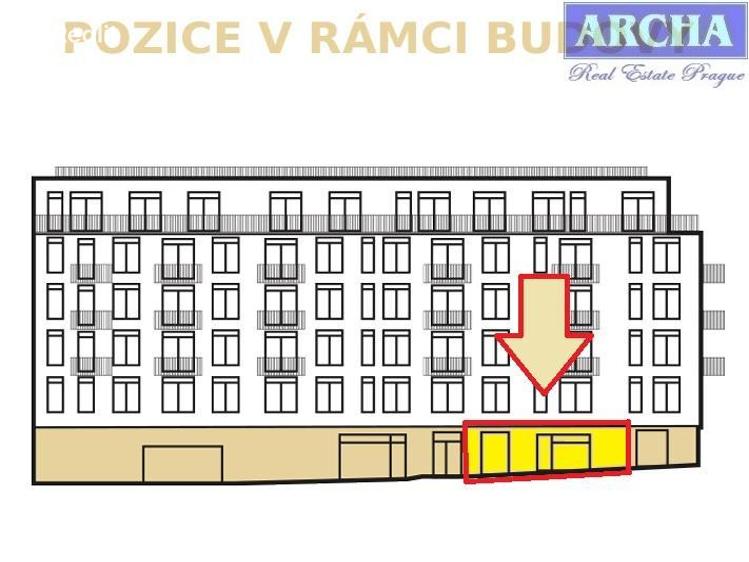 Sale commercial space Praha, V Horkách č. 6