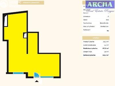 Sale commercial space Praha, V Horkách č. 5