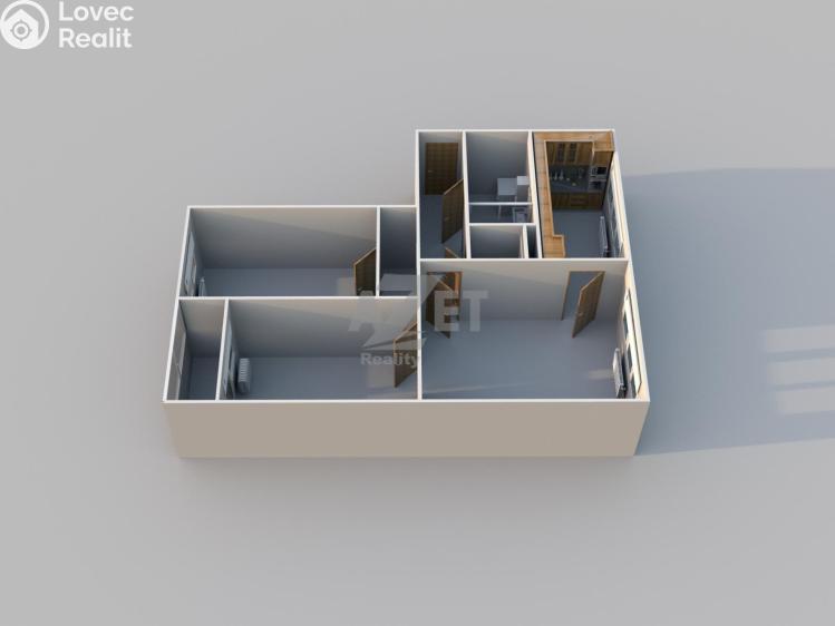 Prodej bytu 3+1 Orlová, Karla Dvořáčka č. 17