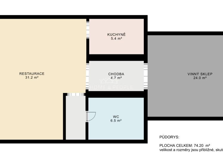 Оренда ресторану Pasohlávky č. 24
