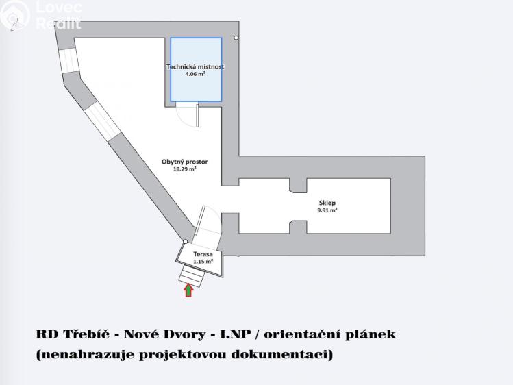 Prodej rodinného domu Třebíč, Nad Babou č. 15