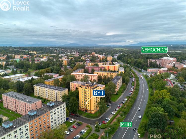 Pronájem bytu 1+KK Karviná, Prameny č. 8