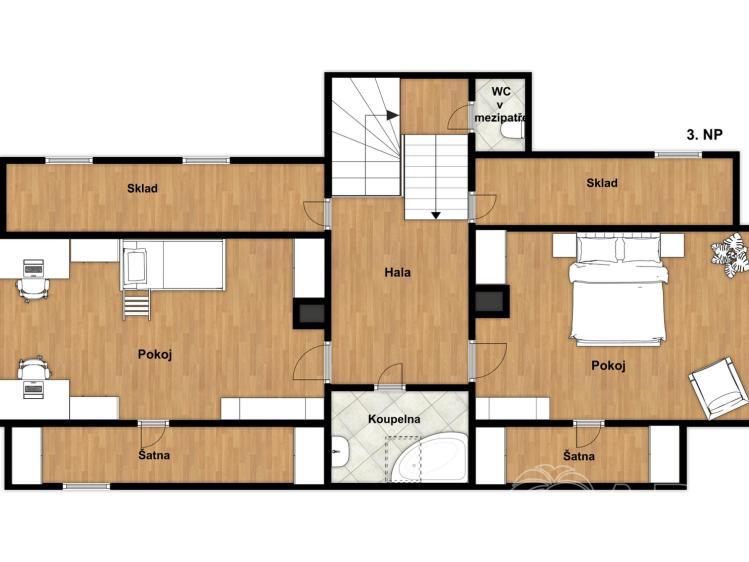 Продажа семейного дома Semily, Koštofranská č. 19