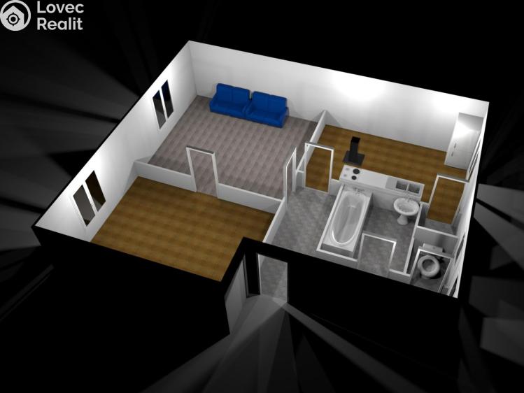 Prodej bytu 2+1 Bor, Vítězná č. 7