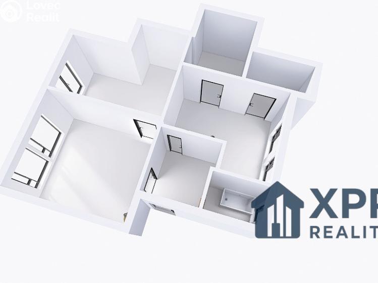 Prodej bytu 2+1 Loučovice č. 19