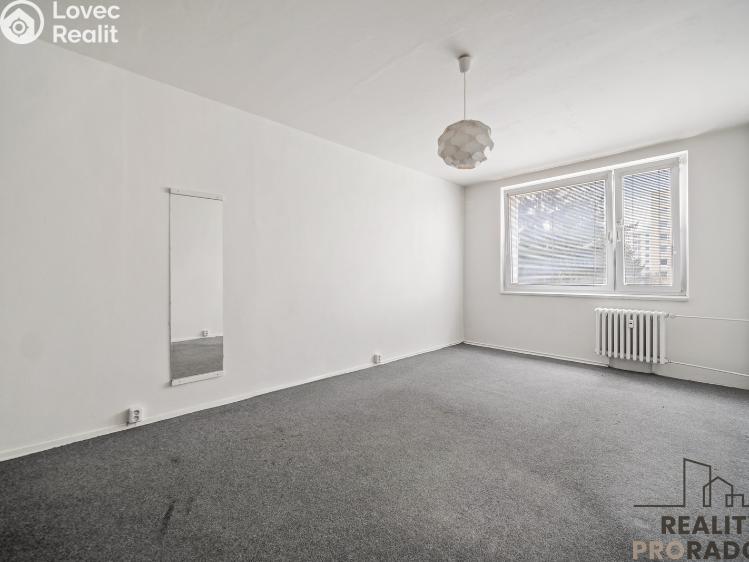 Pronájem bytu 1+KK Pardubice, Jana Zajíce č. 3