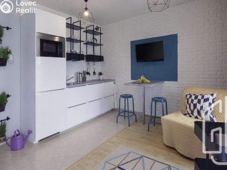 Pronájem bytu 1+KK Praha, Olšanská č. 1