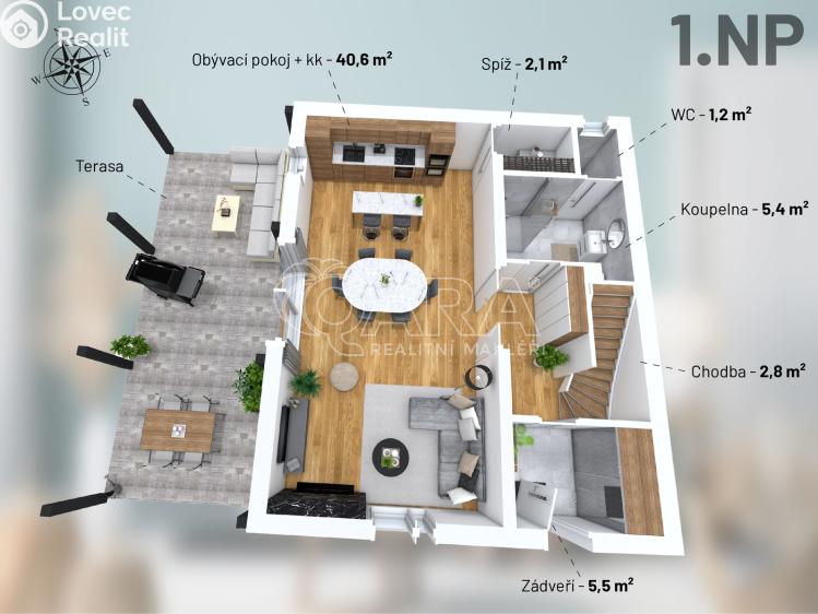 Prodej rodinného domu Struhařov č. 5