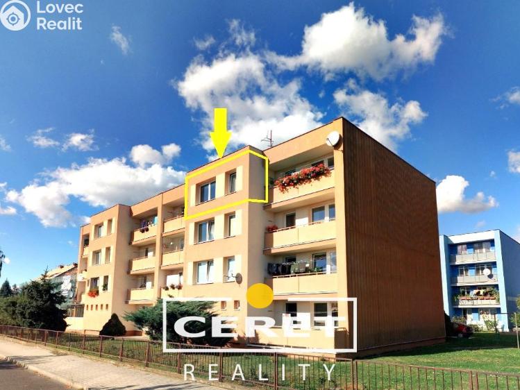 Prodej bytu 2+1 Žatec, Elišky Krásnohorské č. 1