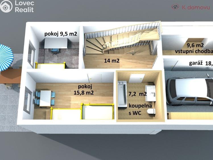 Оренда сімейного будинку Brno, Dubová 1031/4 č. 35