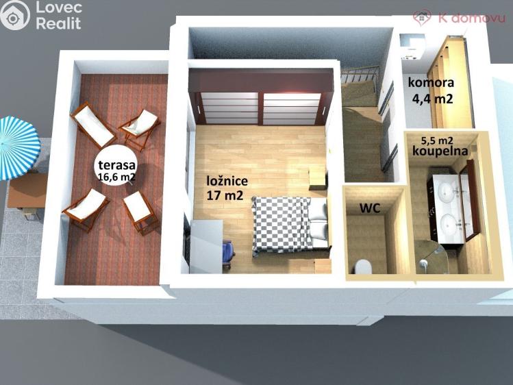 Оренда сімейного будинку Brno, Dubová 1031/4 č. 36