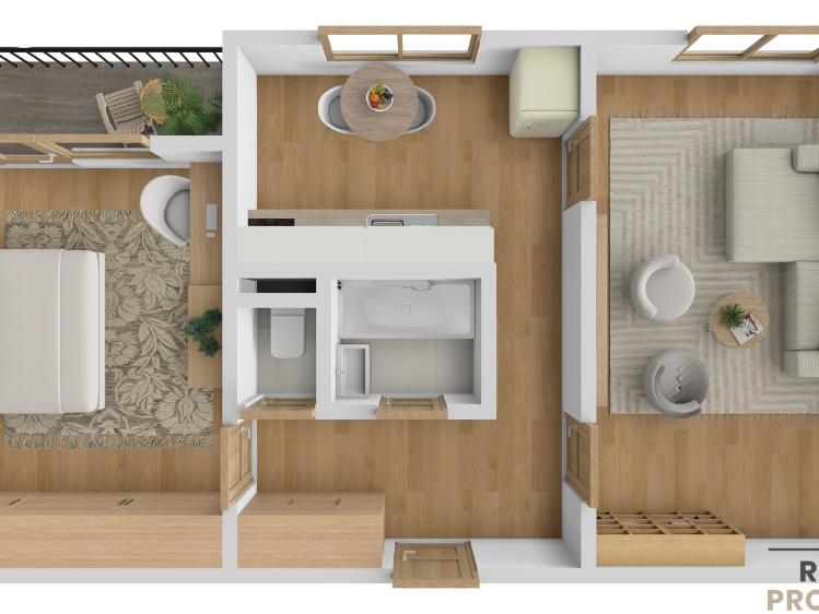 Pronájem bytu 2+1 Ostrava, Oty Synka 1854/37 č. 9