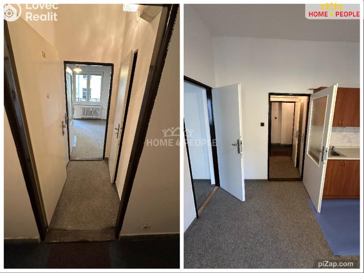 Pronájem bytu 1+1 Praha 7, Přístavní č. 9