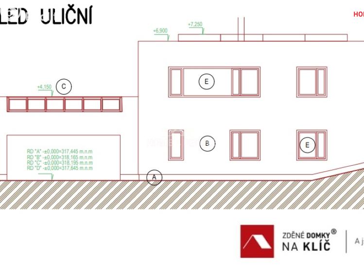 Продажа под ключ Zlín, Pampelišková č. 7