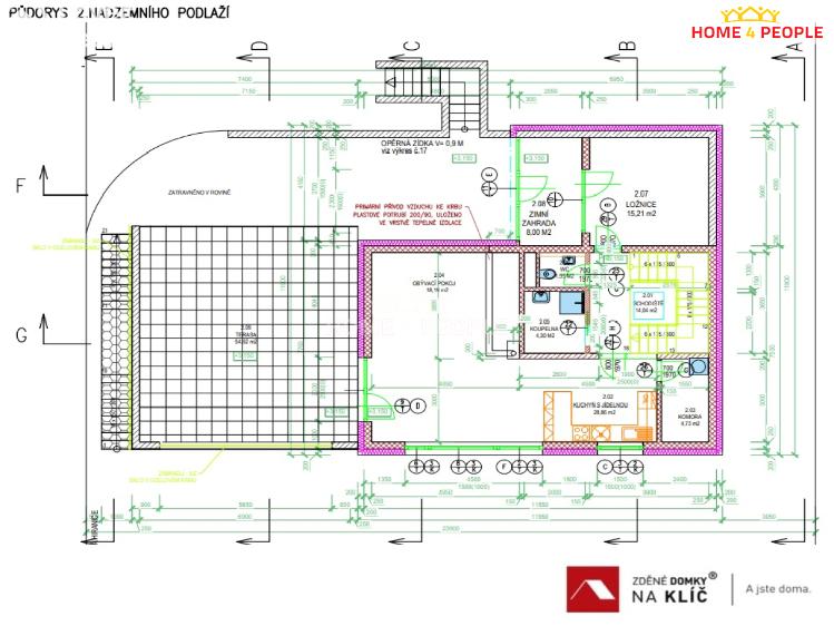 Продажа под ключ Zlín, Pampelišková č. 9