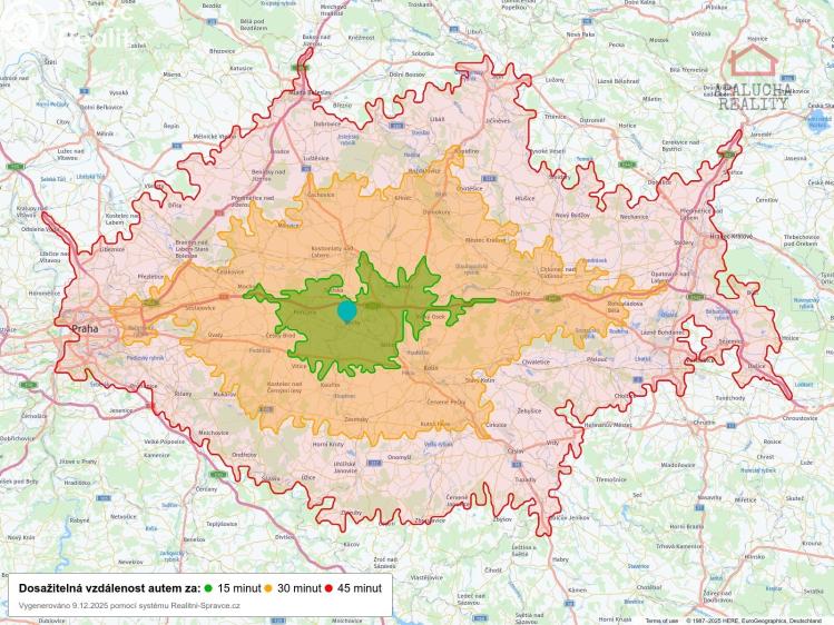 Pronájem garáže Pečky č. 9