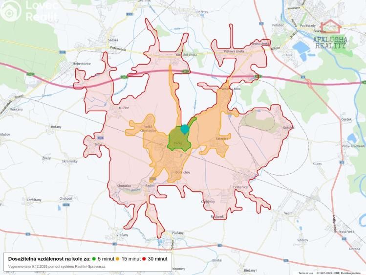 Pronájem garáže Pečky č. 11