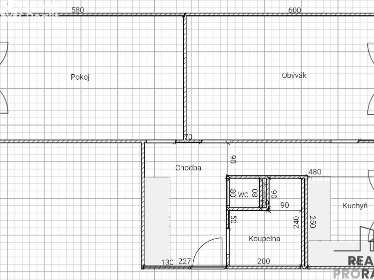 Продажа квартиры 2+1 Chomutov, Bezručova č. 26