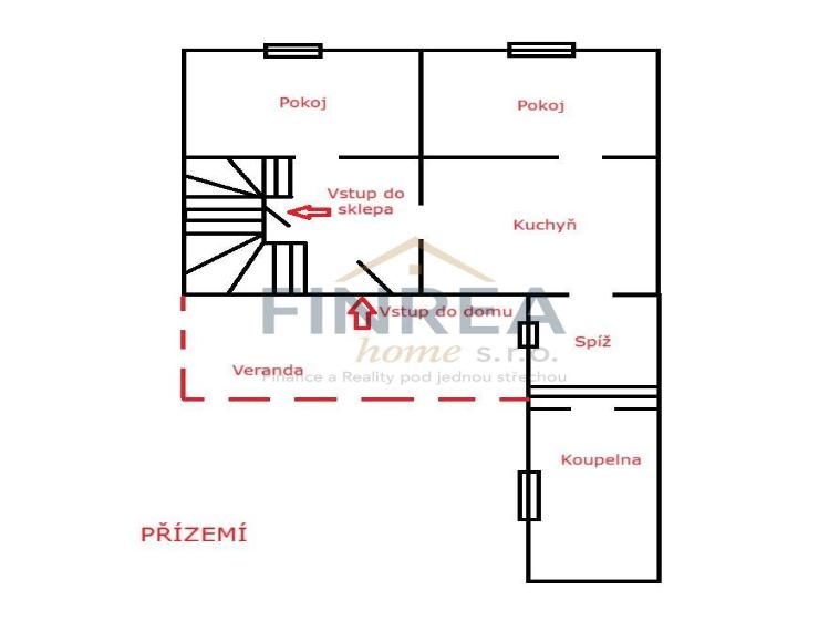 Продаж сімейного будинку Jirkov, Žižkova č. 2