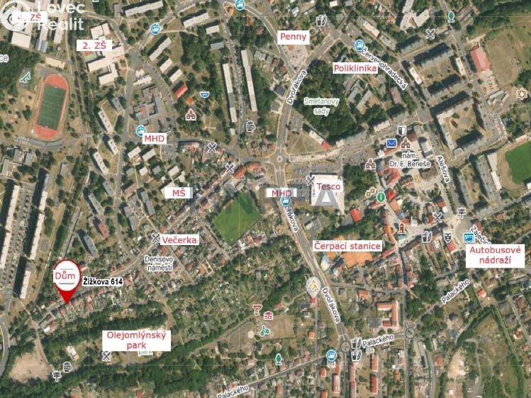 Продаж сімейного будинку Jirkov, Žižkova č. 37