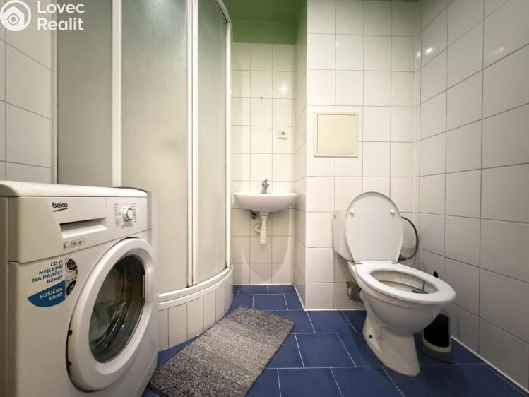 Pronájem bytu 1+KK Pardubice, Družby 340 č. 12