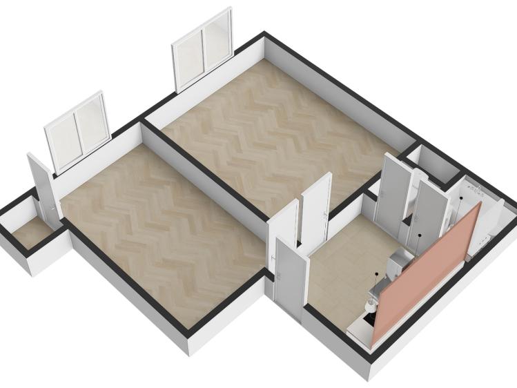 Pronájem bytu 2+KK Praha, Biskupcova č. 14