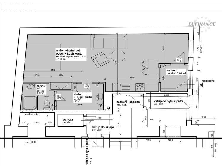 Prodej bytu 1+KK Kralupy nad Vltavou, Přemyslova 375 č. 7